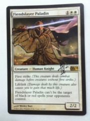 Fiendslayer Paladin [B](Altered and Signed by RK Post)